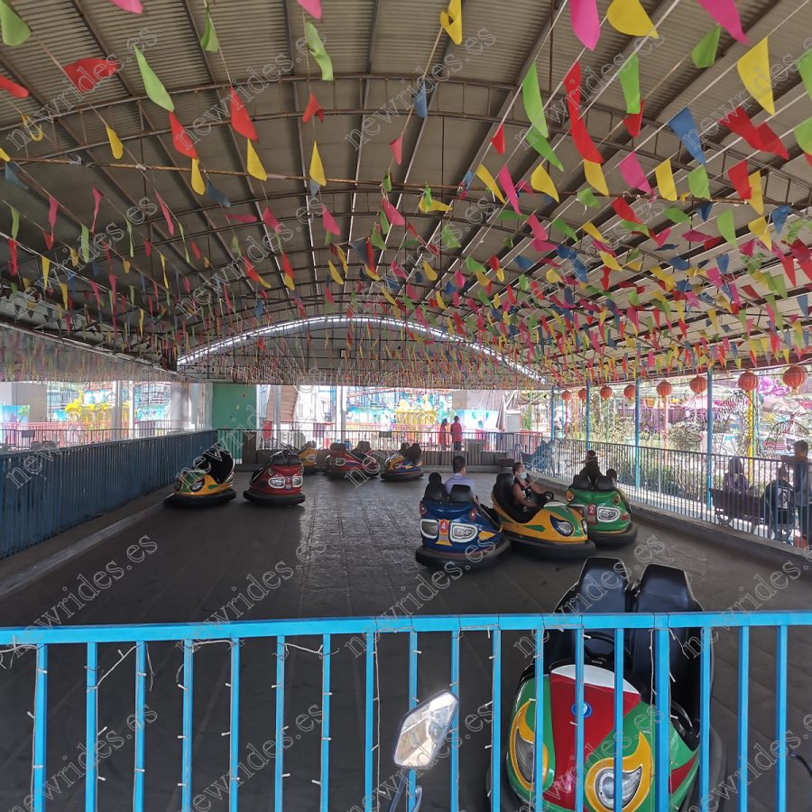 Ground Net Bumper Car para parques infantiles interiores