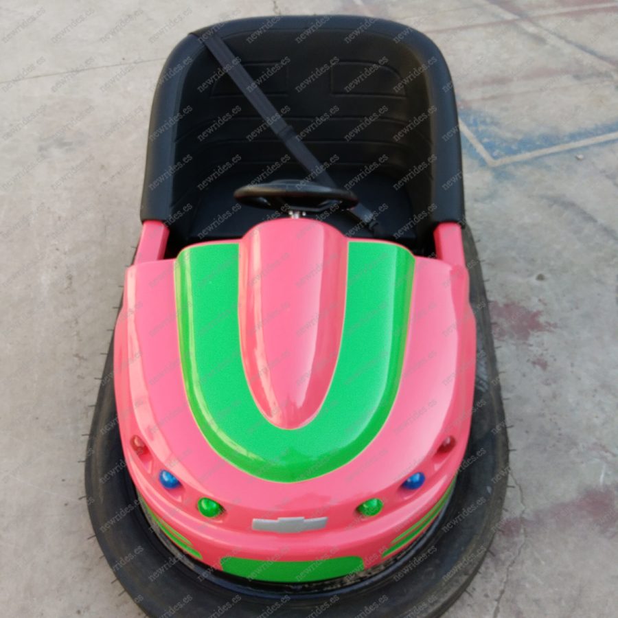 Paseos Dodgem eléctricos de red terrestre de color rosa a la venta