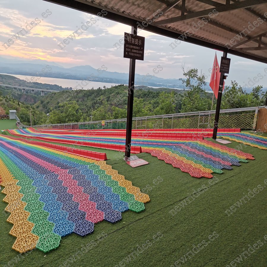 Rainbow Slider Rides para Scenic Spot