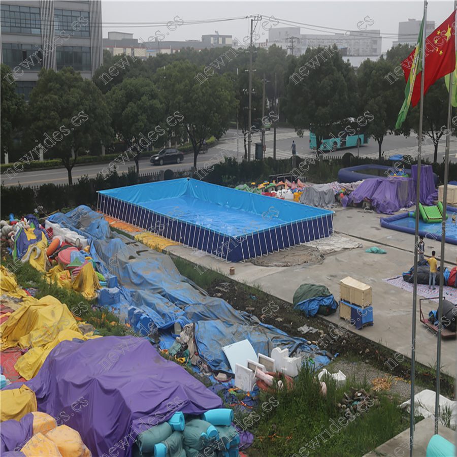 paseos en piscina de agua portátiles para la venta