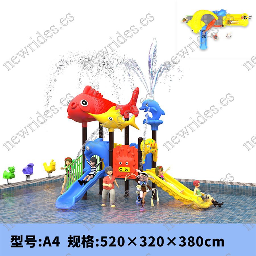 toboganes al aire libre para niños playcenter water world setup