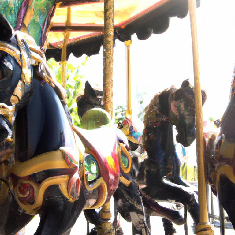 How to buy a carousel horse rides for rental business