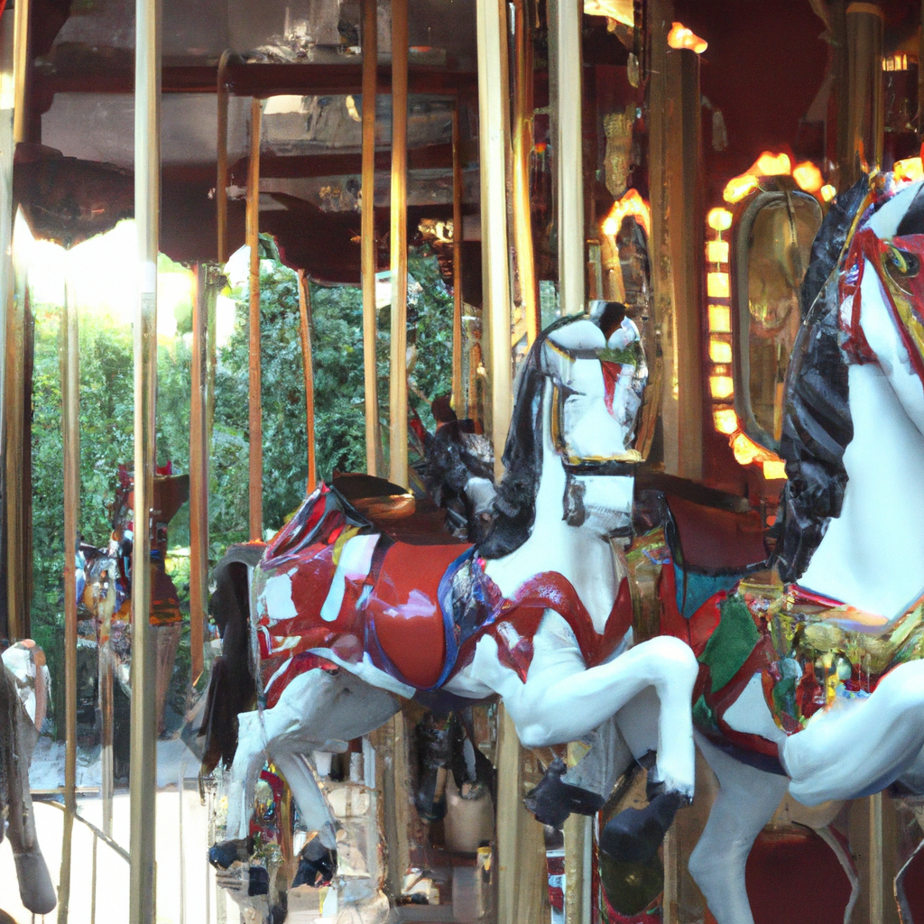 How to buy a carousel horse rides for rental business